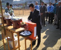 ㈱トモ　物流棟新築工事地鎮祭